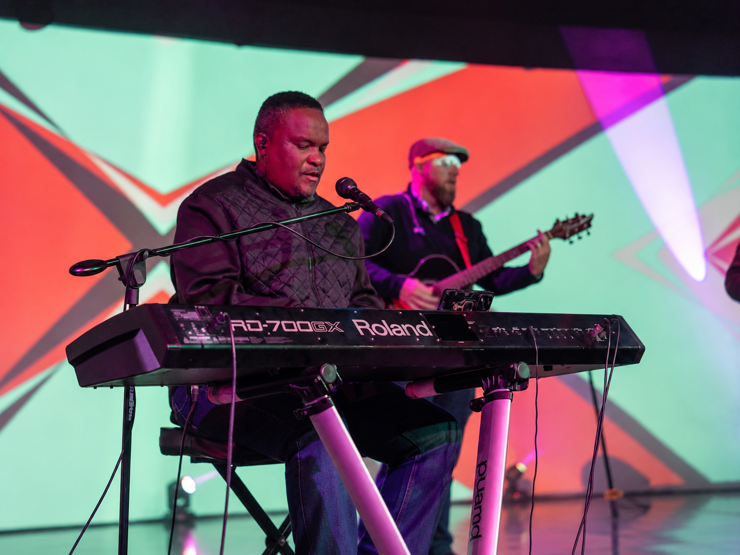 NL Worship live on a New Life Church stage